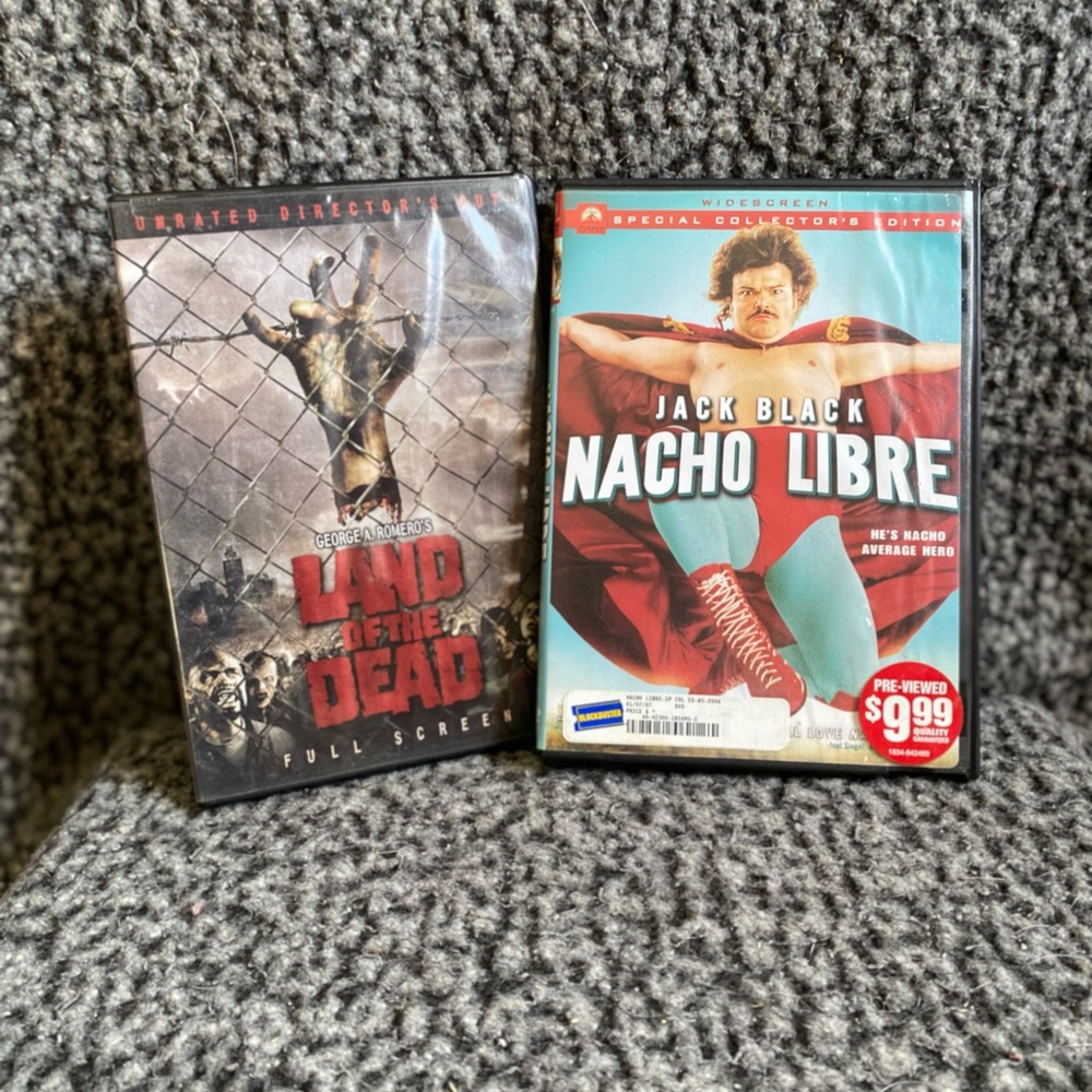 Land of the Dead and Nacho Libre DVD Set